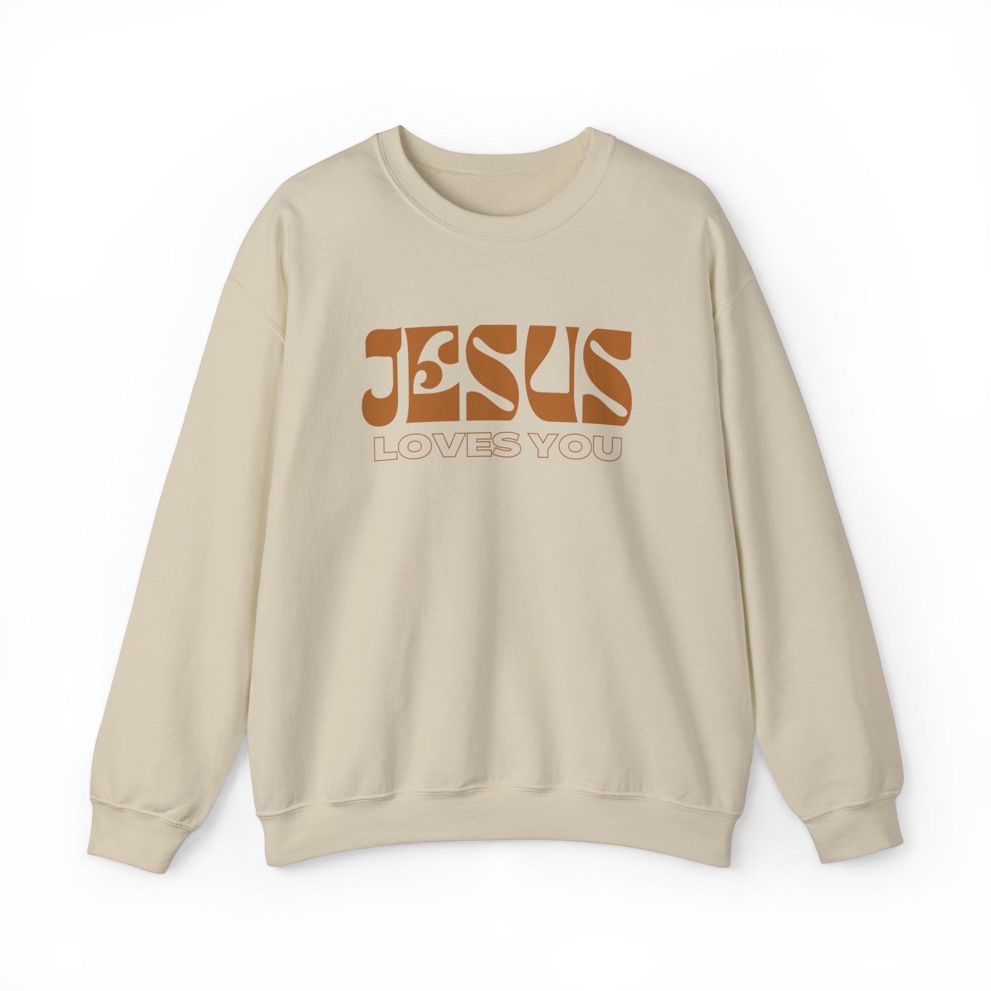 Jesus Loves You Christian Sweatshirt tosave1life.com