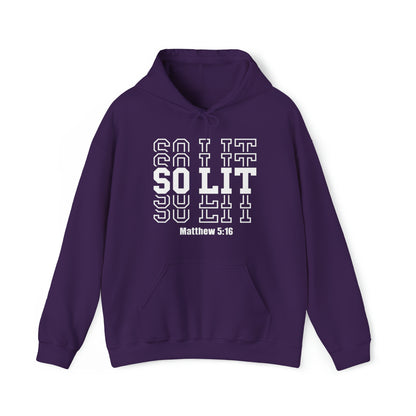 So Lit Christian Hoodie Purple tosave1life.com