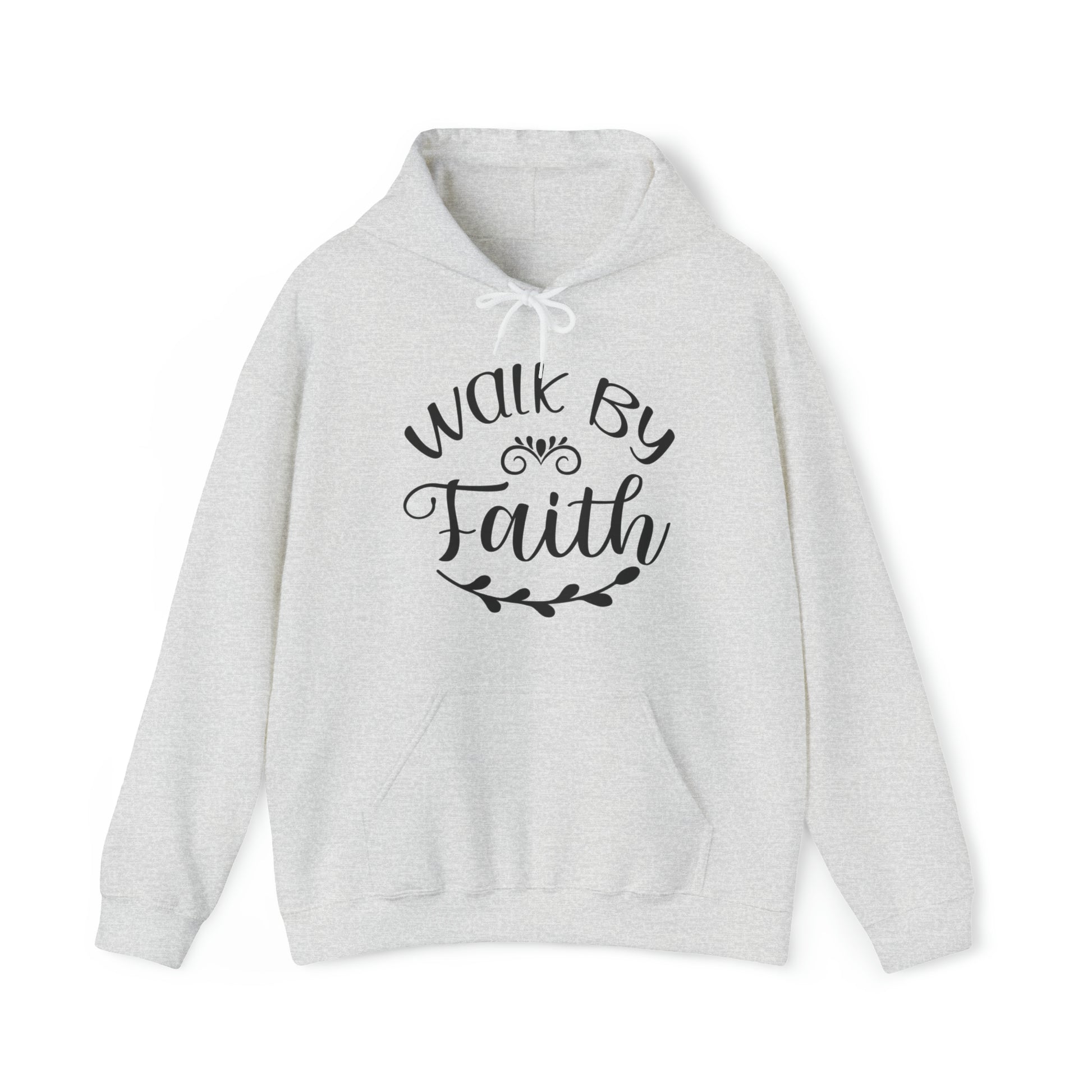 Walk by Faith Christian Hoodie Ash tosave1life.com