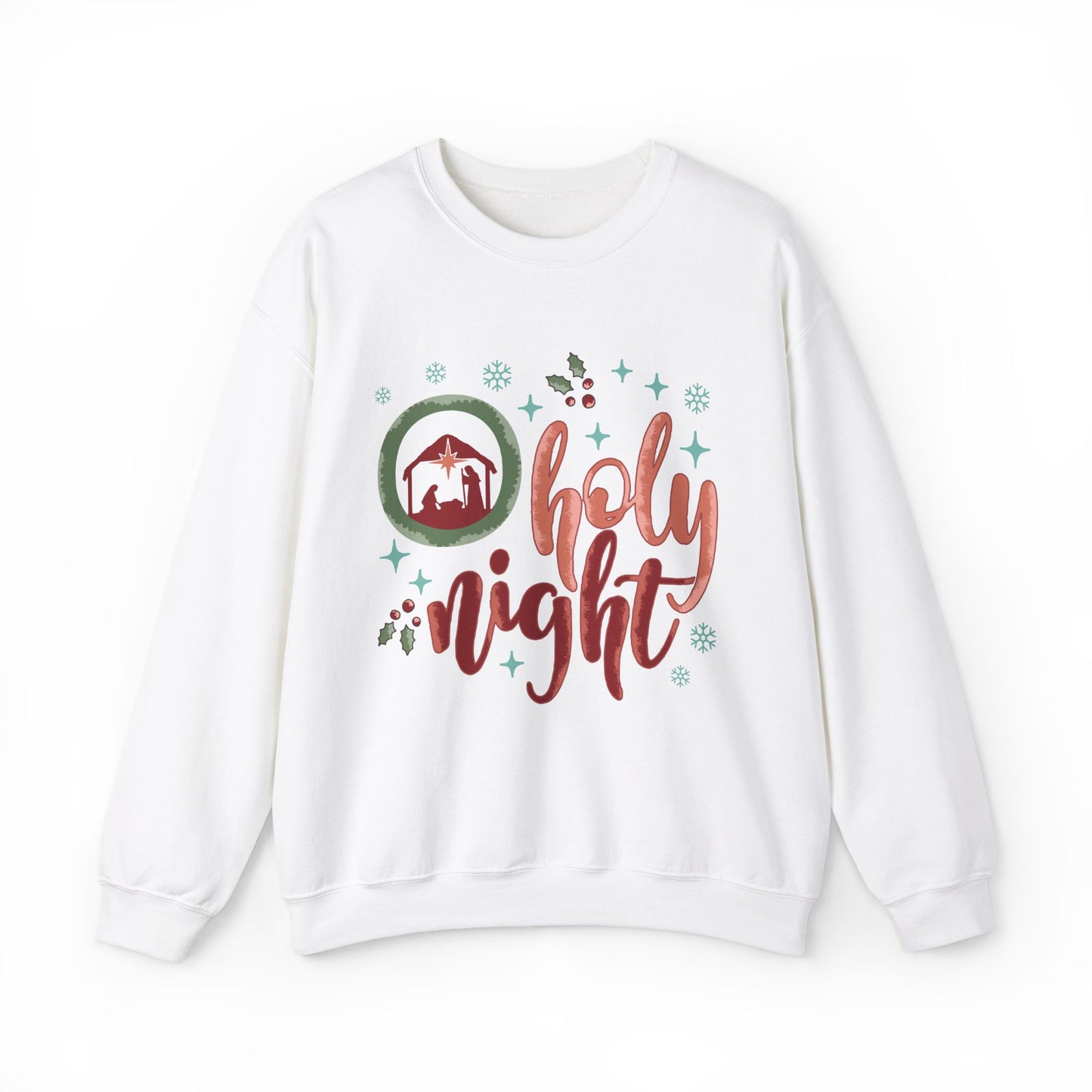 Holy Night Christmas Sweatshirt