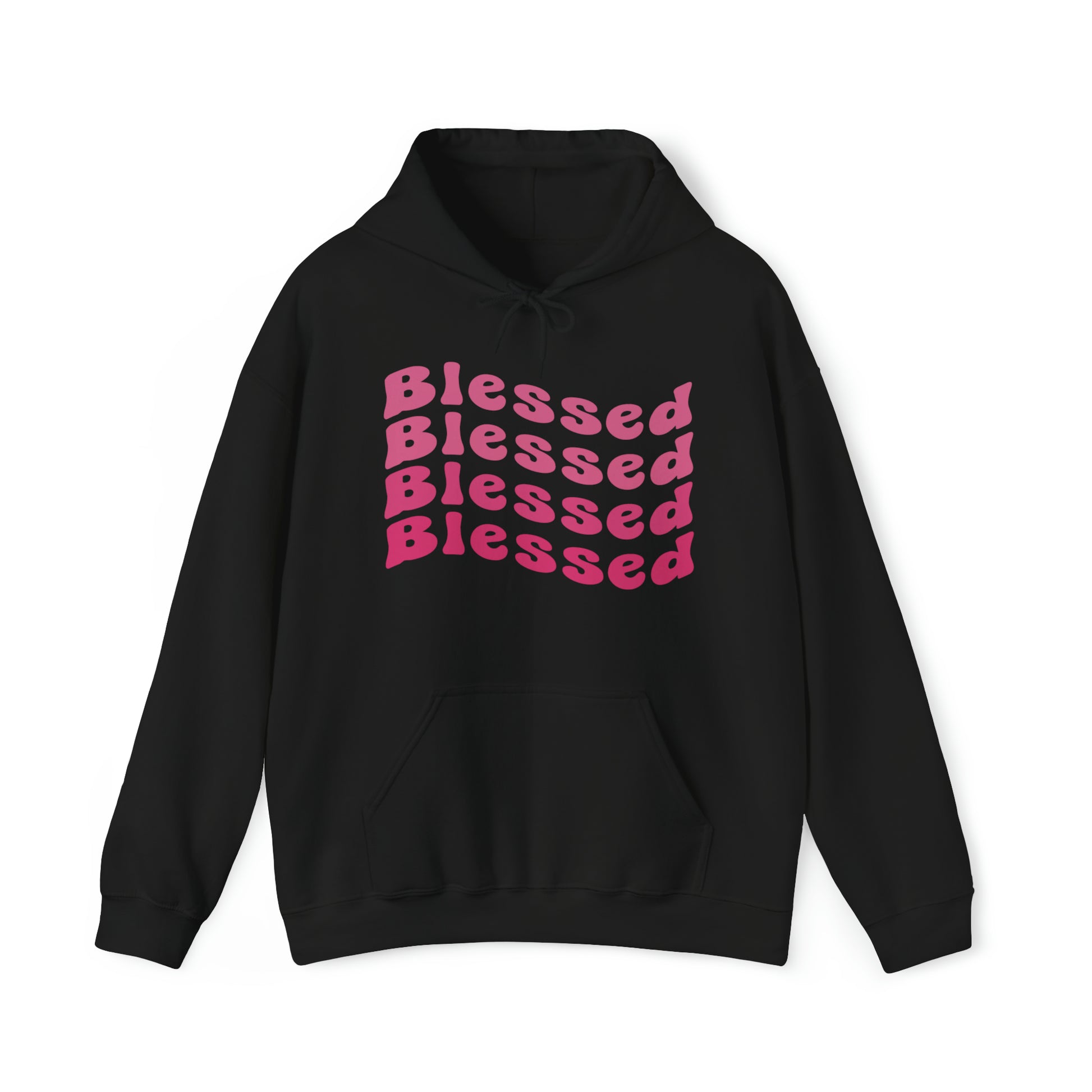 Blessed Christian Hoodie Black tosave1life.com