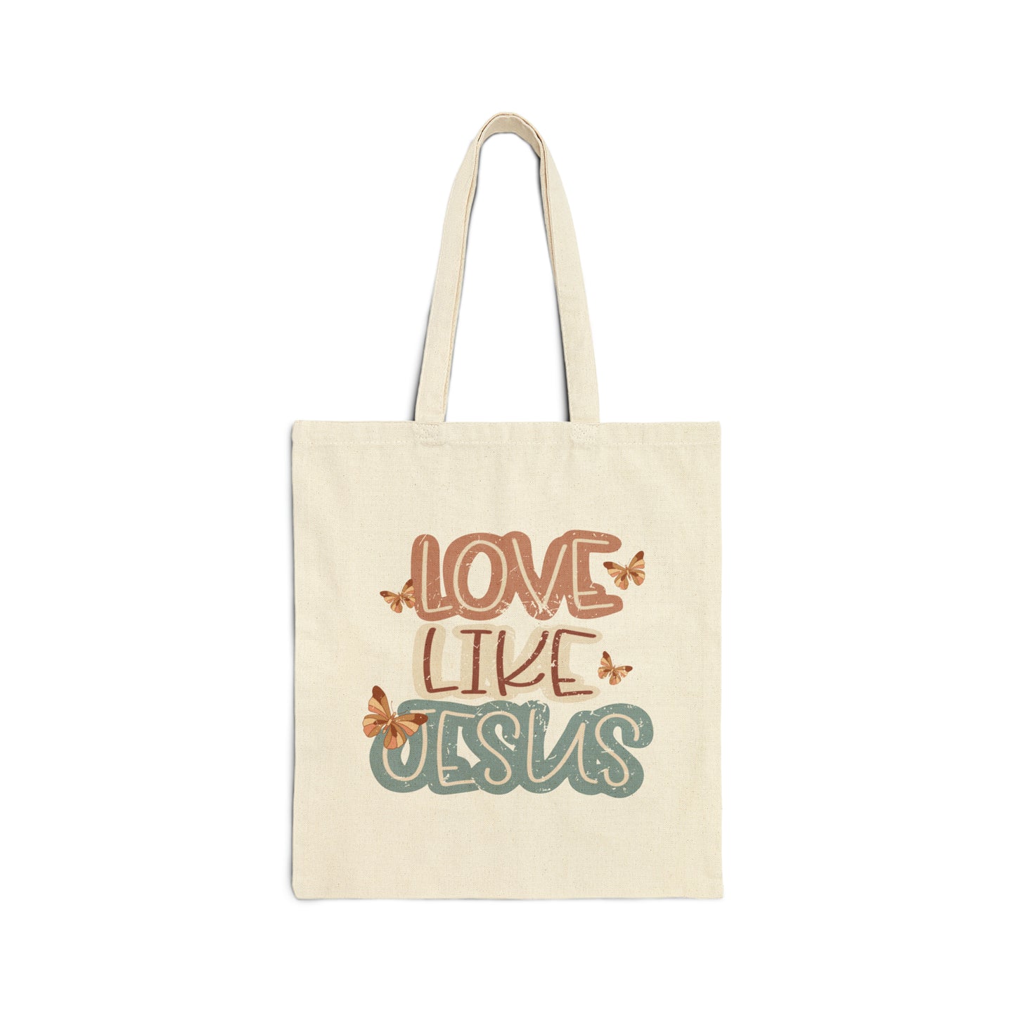 Love Like Jesus Christian Tote Bag tosave1life.com