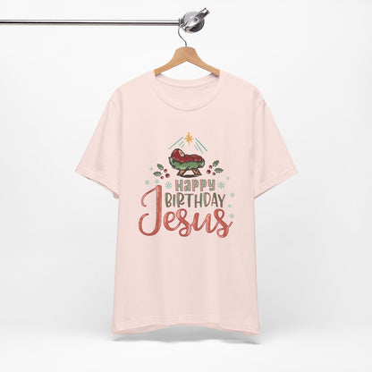 Happy Birthday Jesus Christmas Shirt