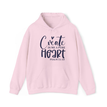 A Pure Heart Christian Hoodie Light Pink tosave1life.com