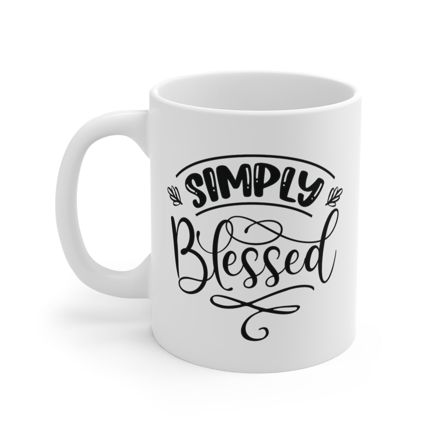 Simply Blessed Christian Mug tosave1life.com