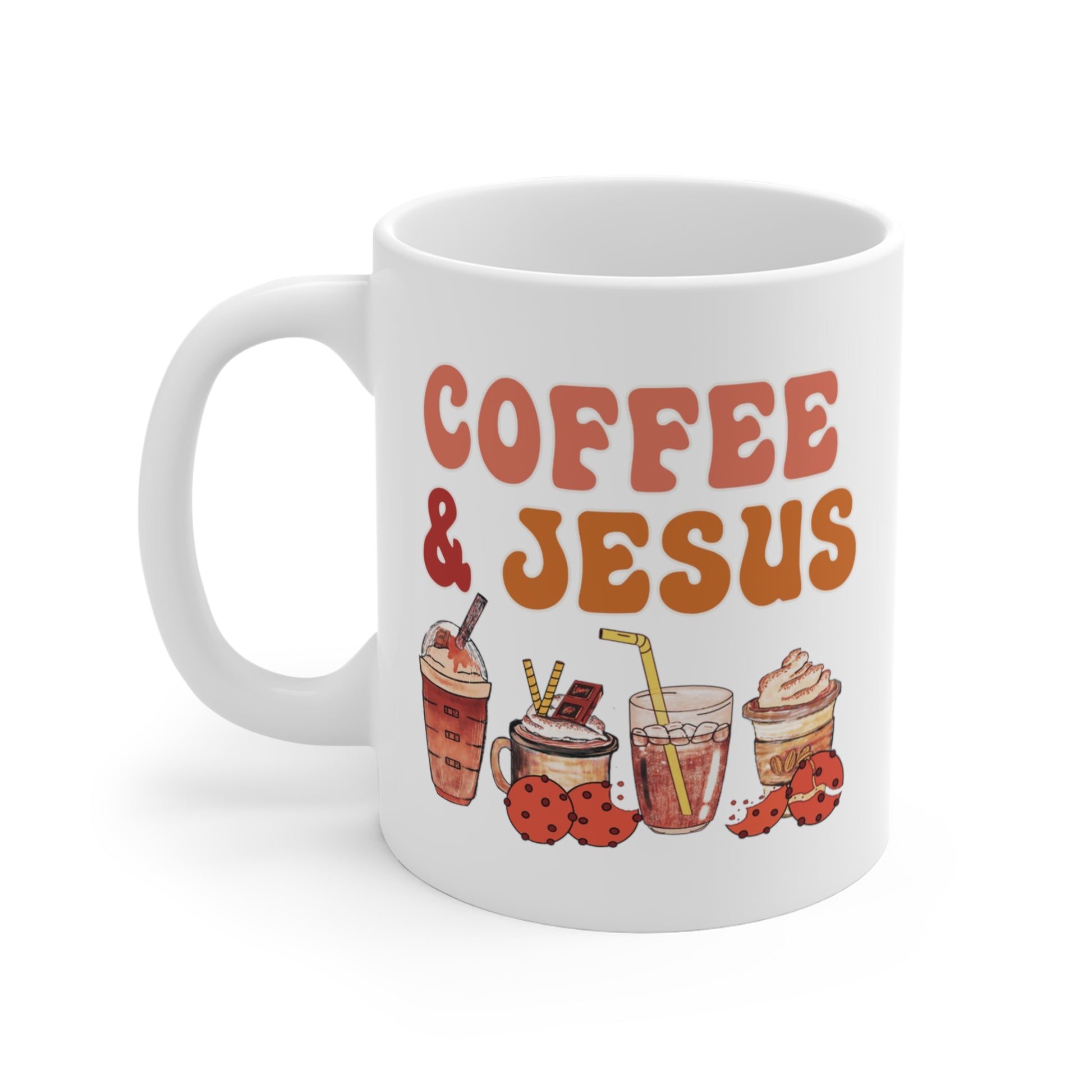 Coffee & Jesus Christian Mug tosave1life.com