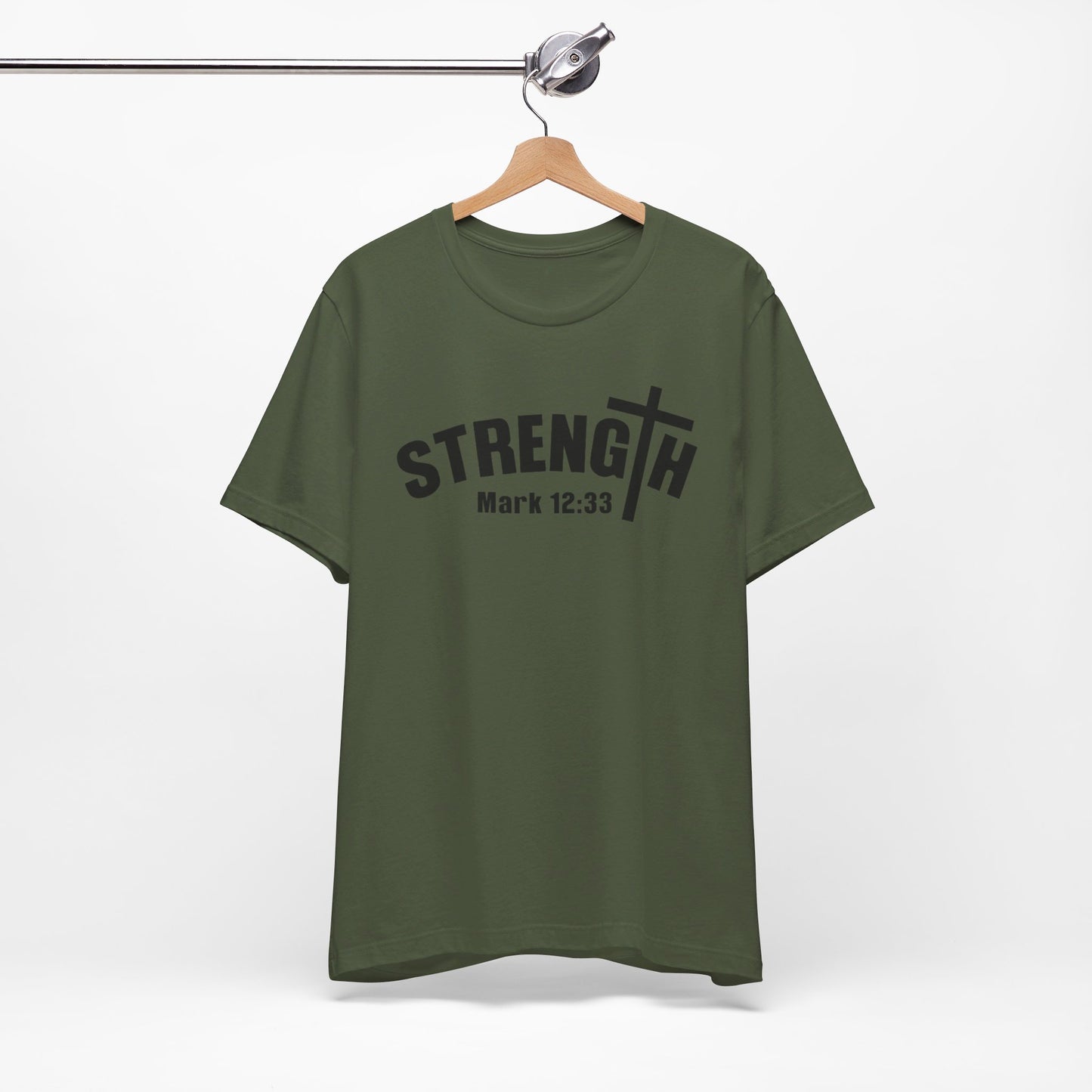 Strength Mark 12:33 Christian Shirt