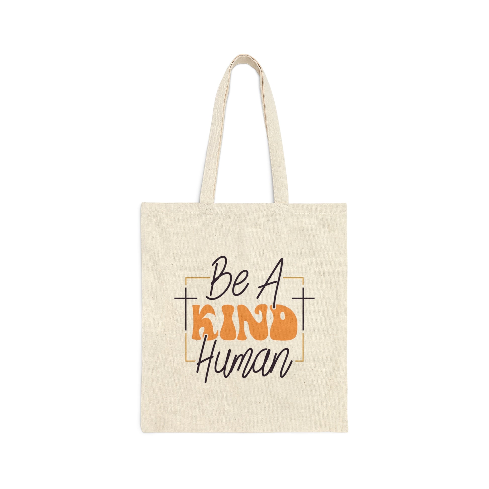 Be a Kind Human Christian Tote Bag tosave1life.com