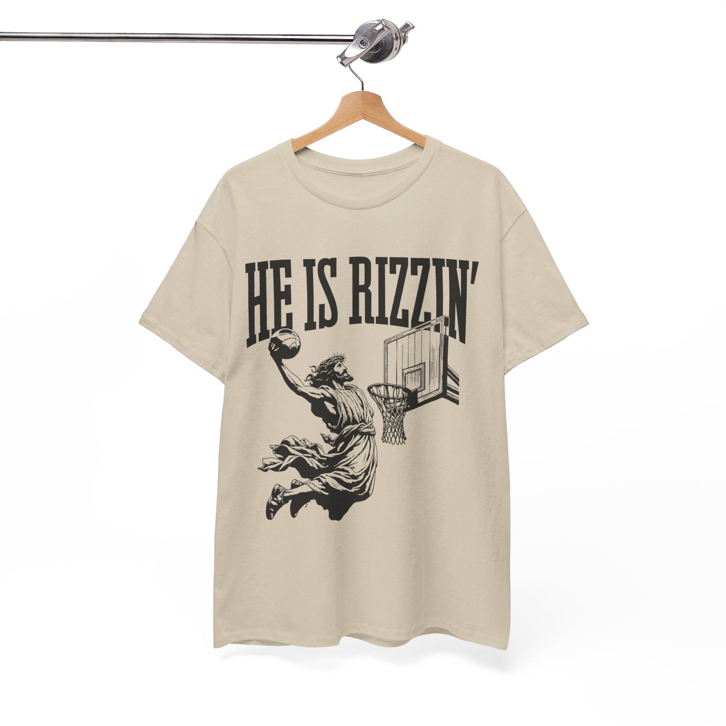 He is Rizzin Heavy Cotton Tee