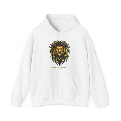 Lion of Judah Christian Hoodie White tosave1life.com