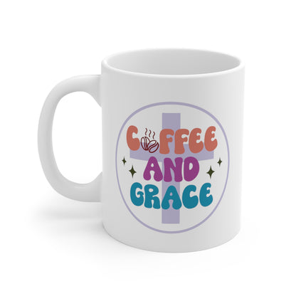 Coffee and Grace Christian Mug tosave1life.com