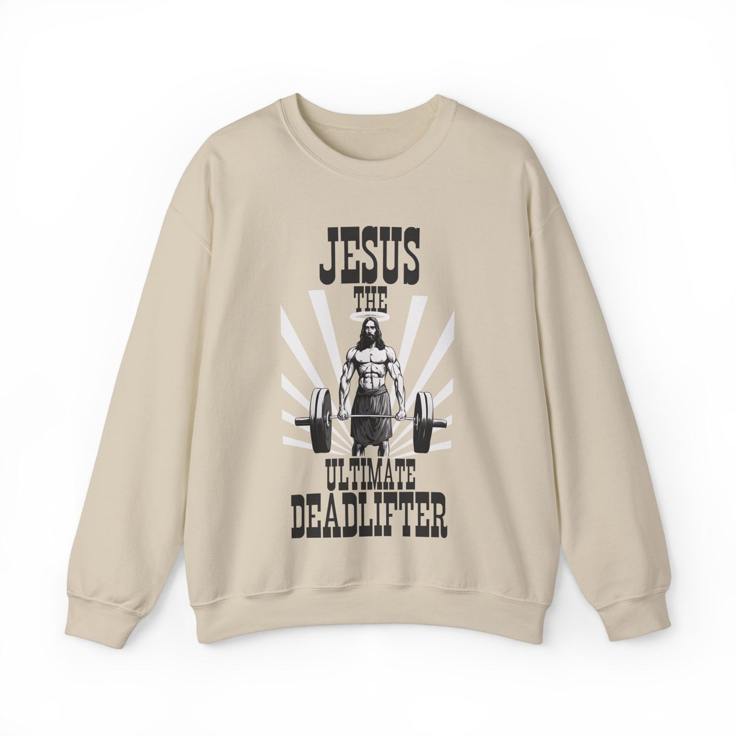 Jesus Deadlifter Christian Sweatshirt