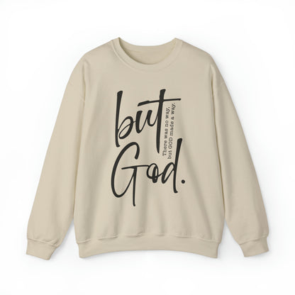 But God Christian Sweatshirt Sand tosave1life.com