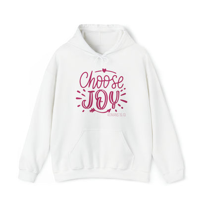 Choose Joy Christian Hoodie White tosave1life.com