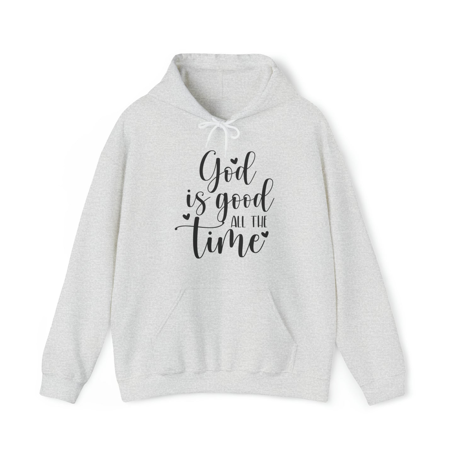 God is Good Christian Hoodie Ash tosave1life.com