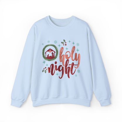 Holy Night Christmas Sweatshirt