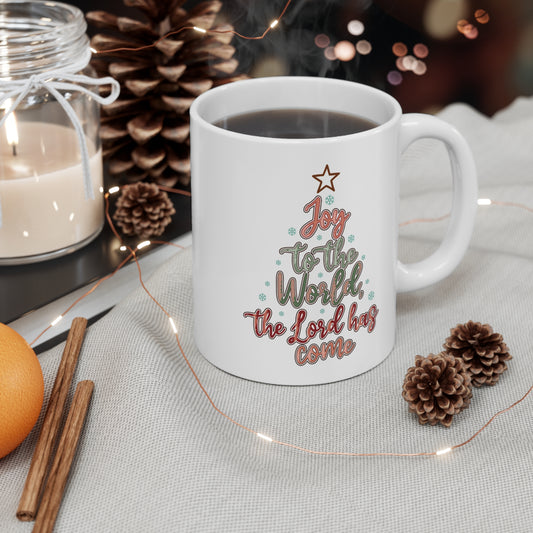 Joy To The World Christmas Mug