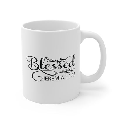 Blessed Jeremiah 17:7 Christian Mug tosave1life.com