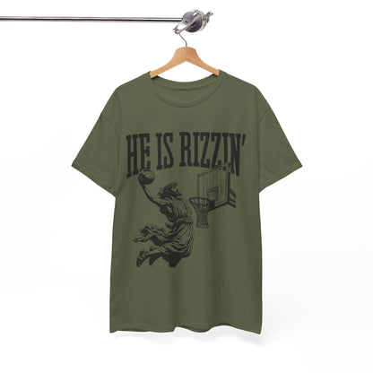 He is Rizzin Heavy Cotton Tee