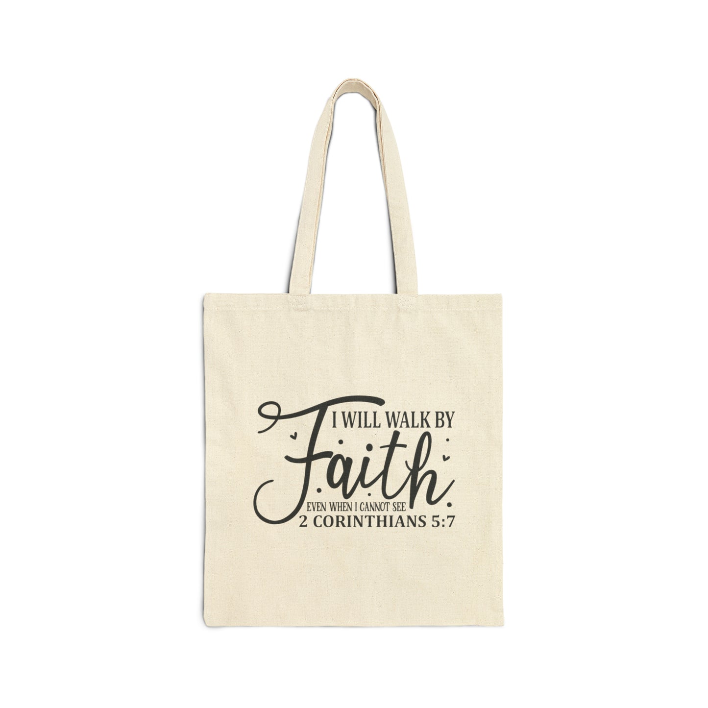 Walk By Faith Christian Tote Bag tosave1life.com