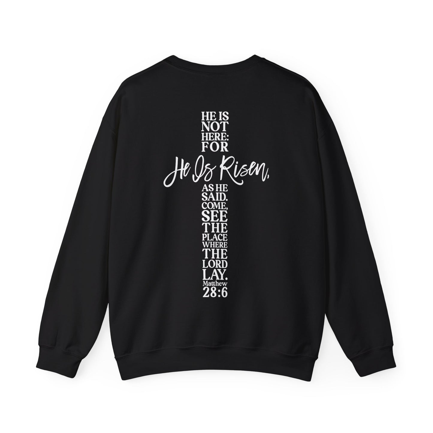 He is Risen Christian Sweatshirt tosave1life.com