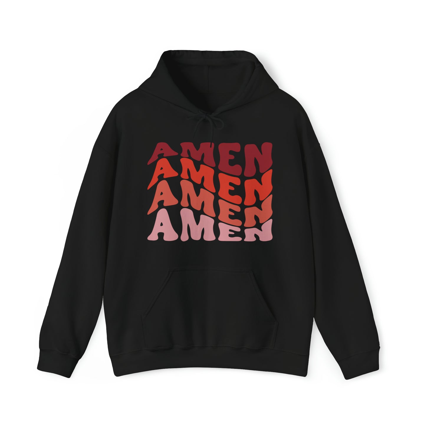 Amen Christian Hoodie Black tosave1life.com