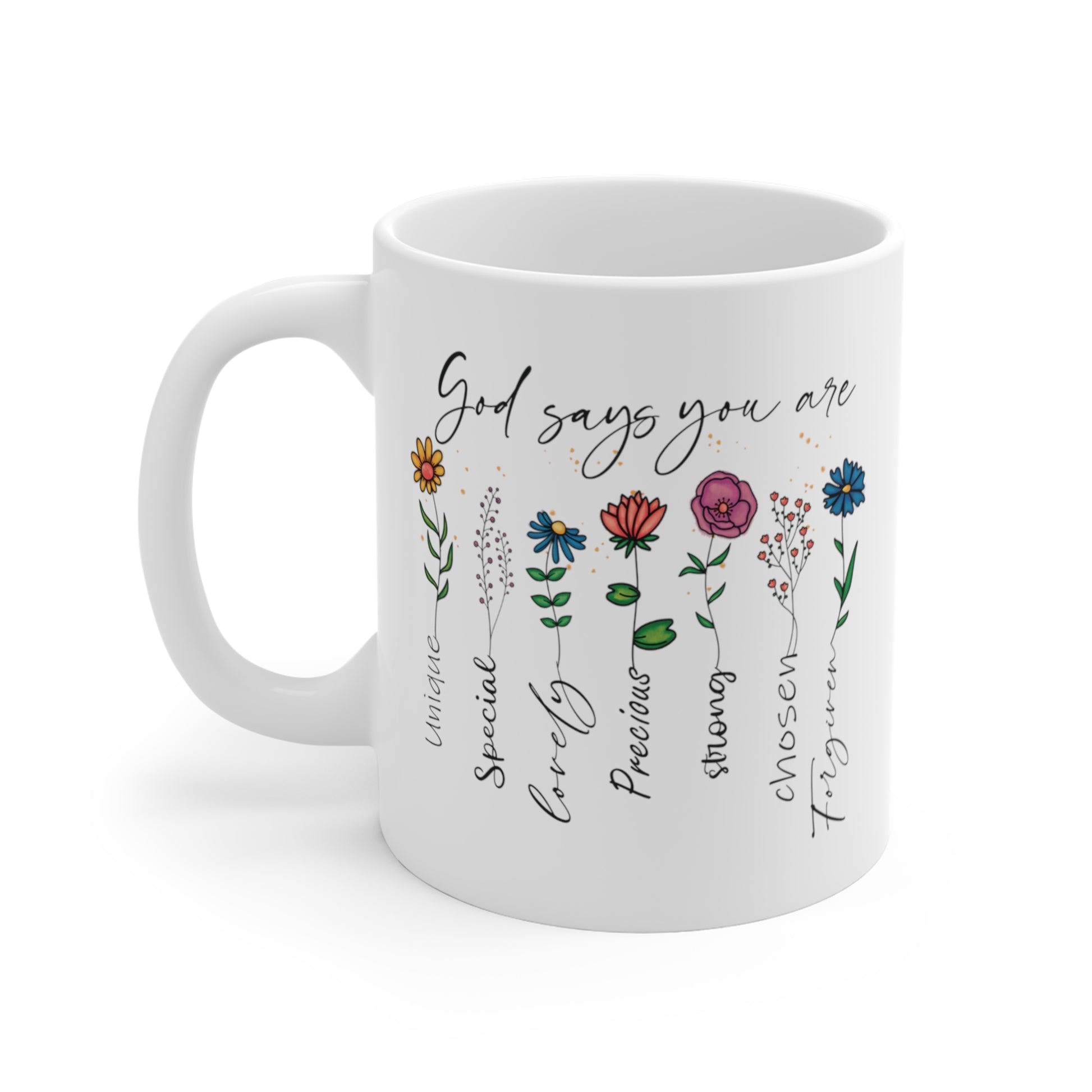 God Says You Are Christian Mug tosave1life.com