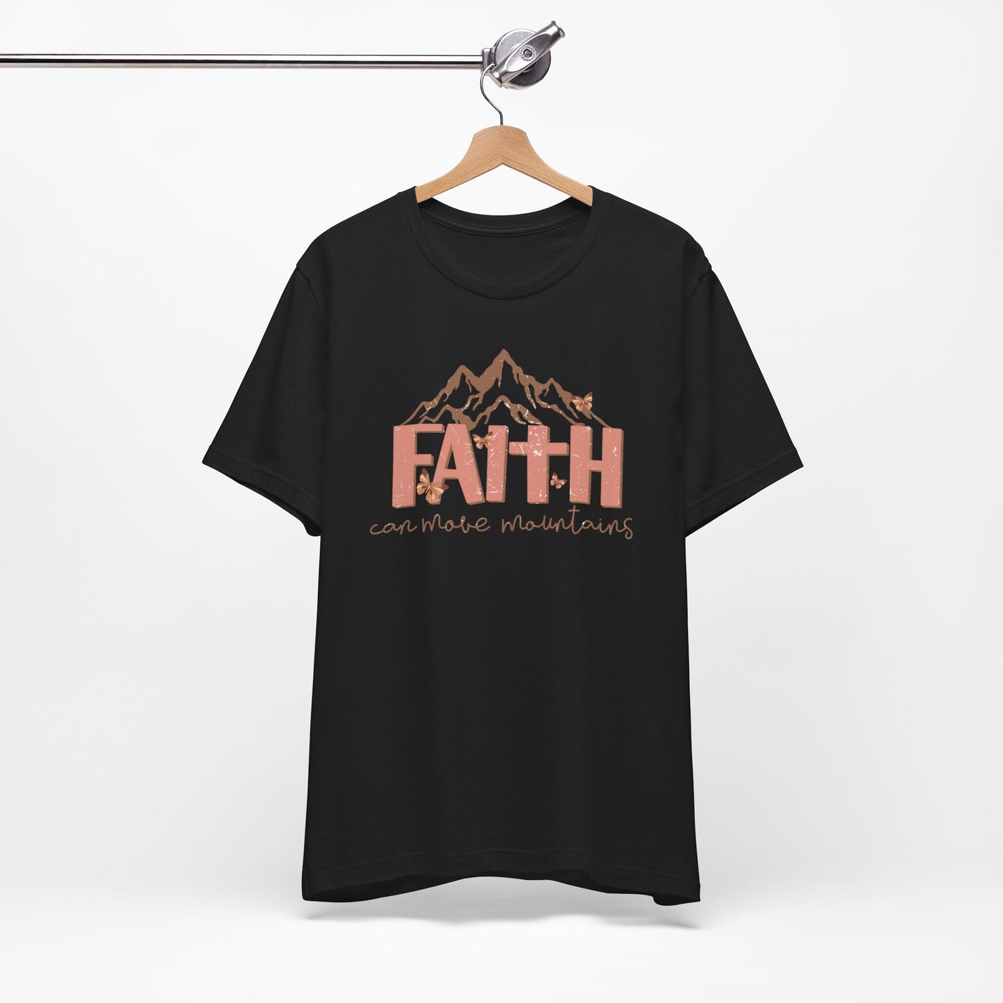 Faith Can Move Mountains Christian Shirt