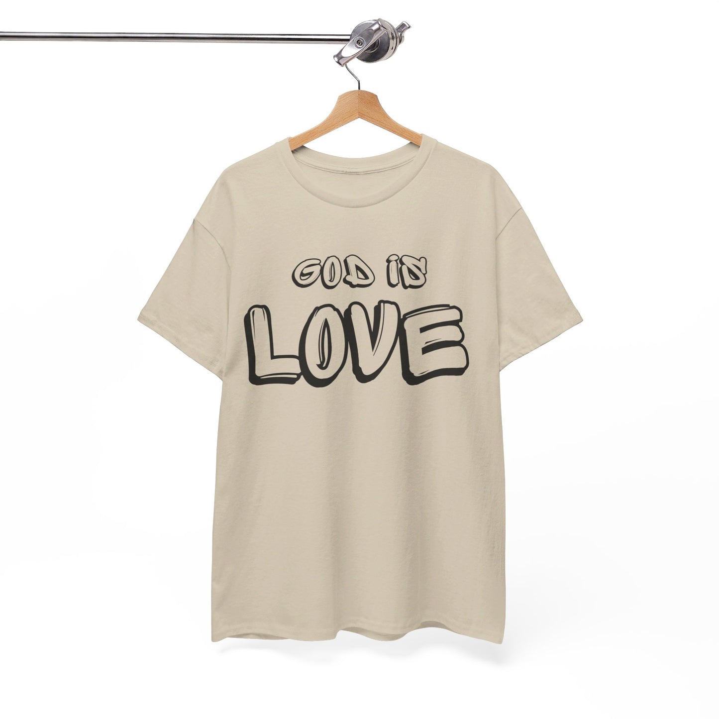 God is Love Heavy Cotton Tee