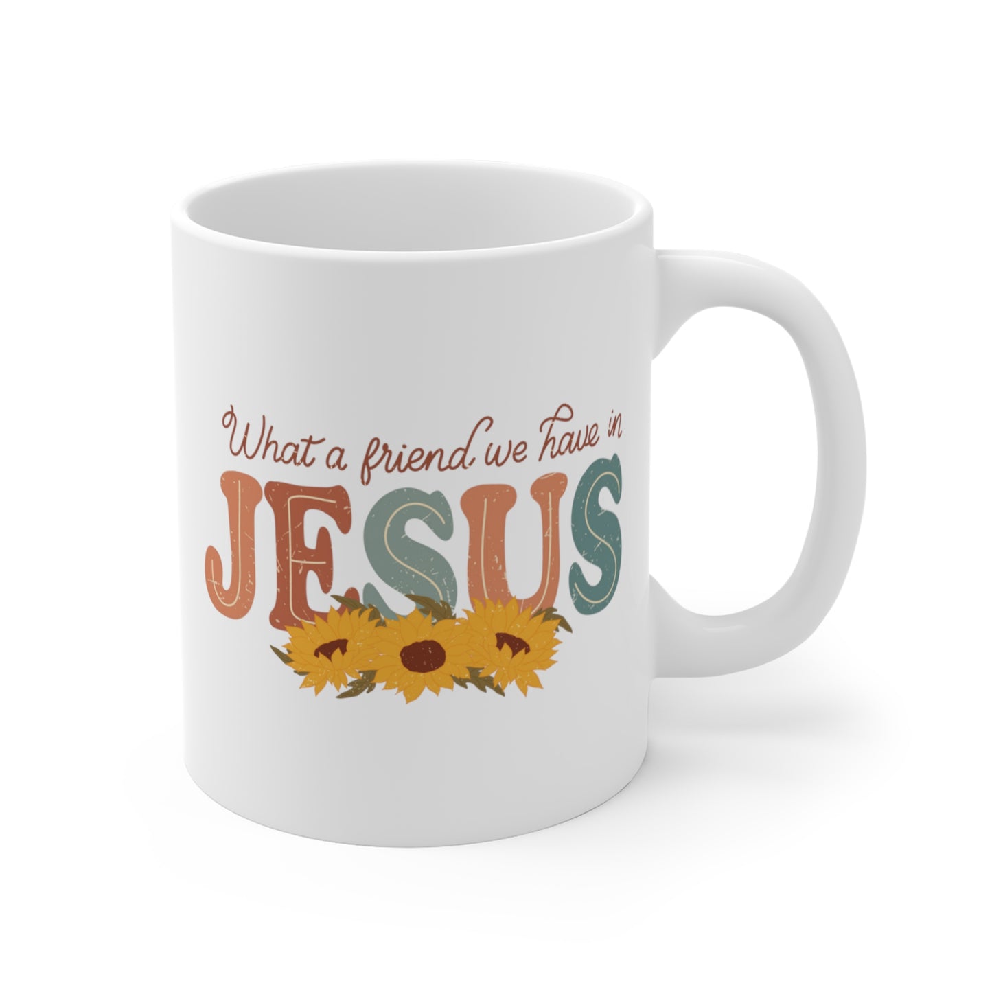 Friend in Jesus Christian Mug tosave1life.com