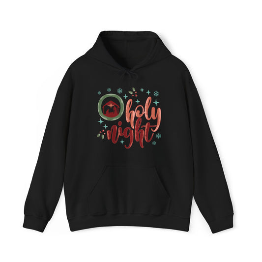 Holy Night Christmas Hoodie