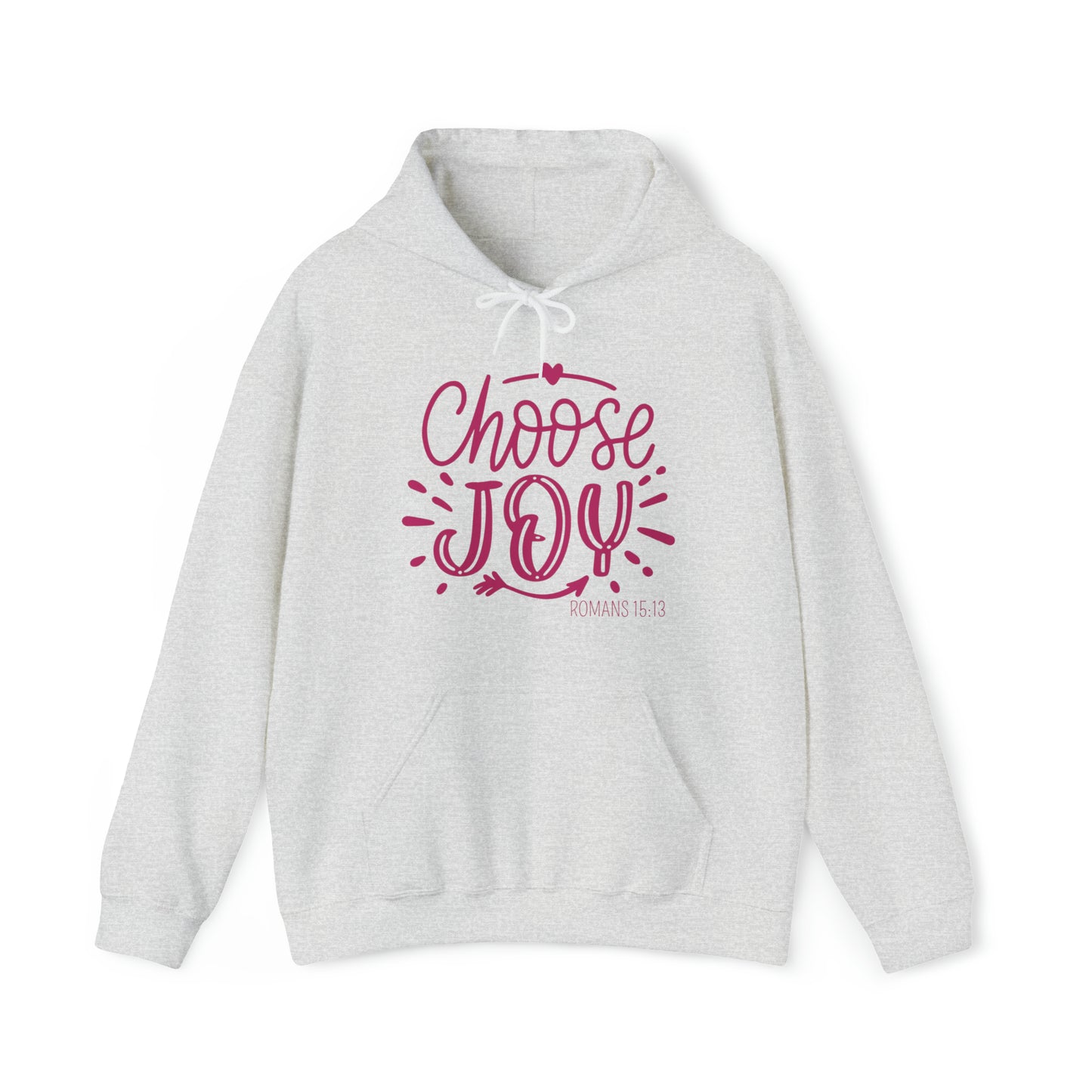 Choose Joy Christian Hoodie Ash tosave1life.com