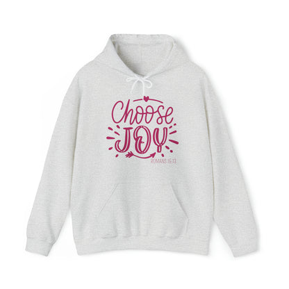 Choose Joy Christian Hoodie Ash tosave1life.com