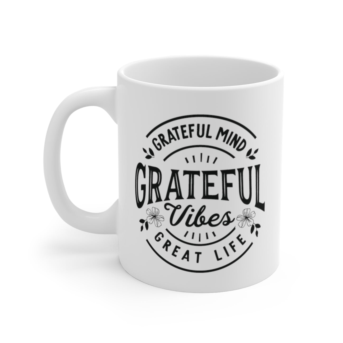 Grateful Vibes Christian Mug tosave1life.com