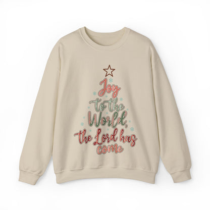 Joy To The World Christmas Sweatshirt