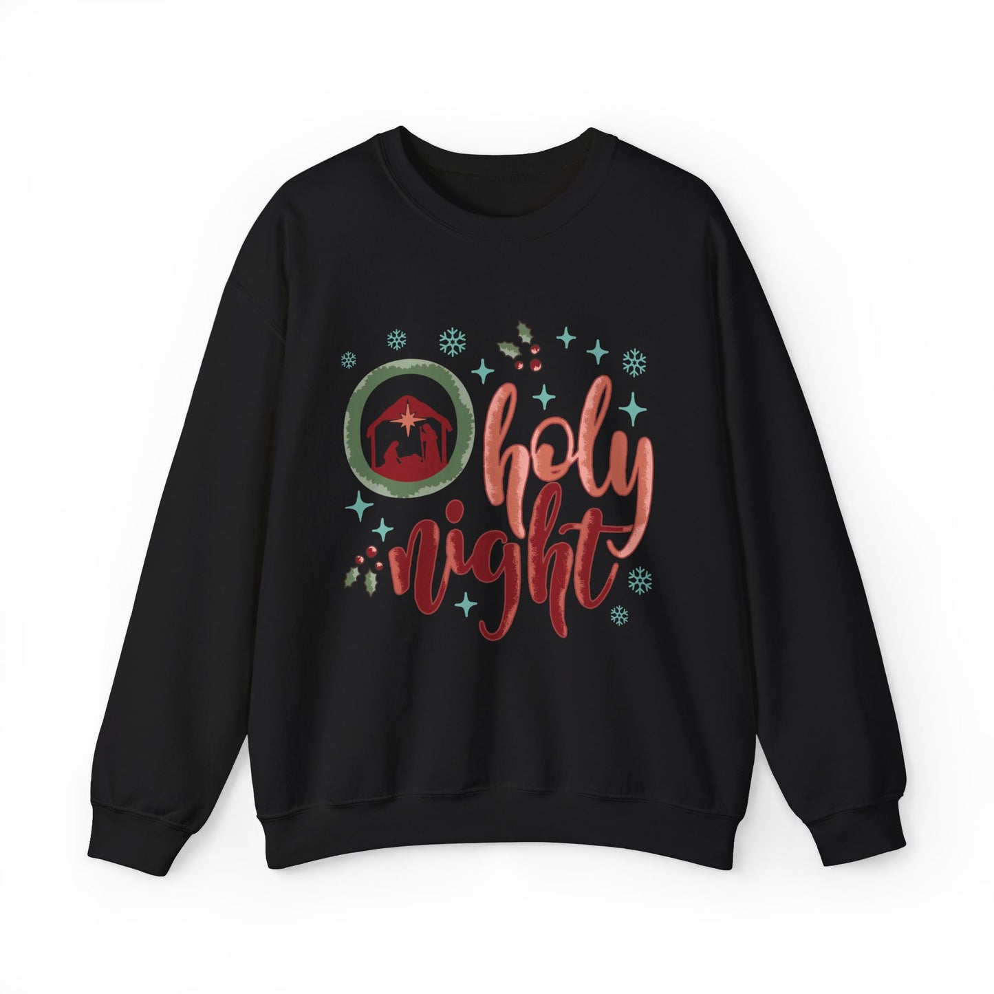 Holy Night Christmas Sweatshirt