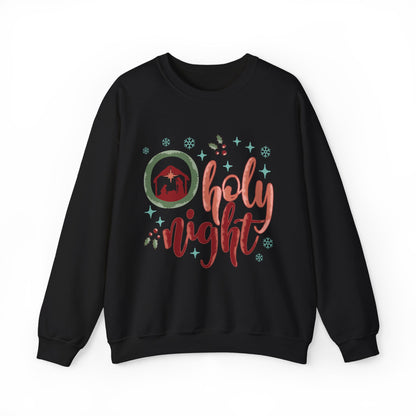 Holy Night Christmas Sweatshirt