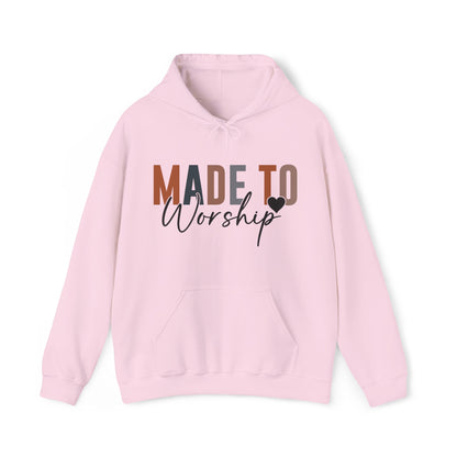 Made to Worship Christian Hoodie