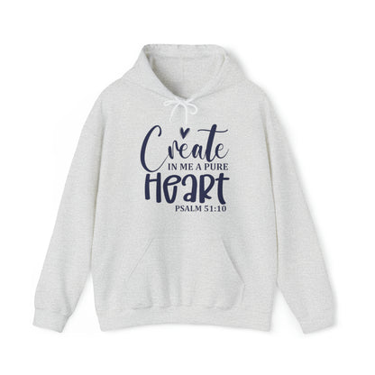 A Pure Heart Christian Hoodie Ash tosave1life.com