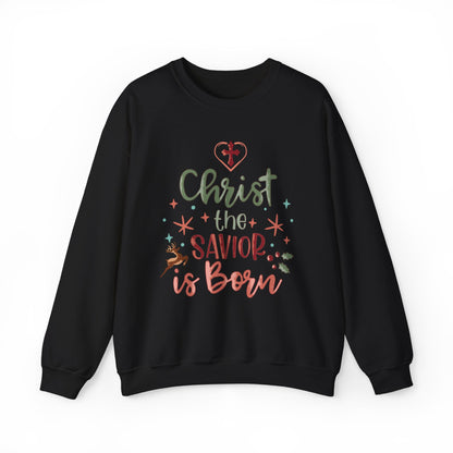 Christ the Savior Christmas Sweatshirt