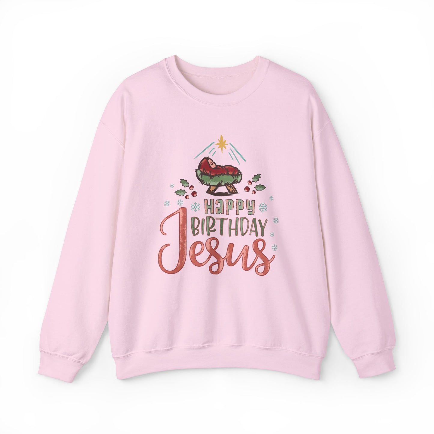 Happy Birthday Jesus Christmas Sweatshirt