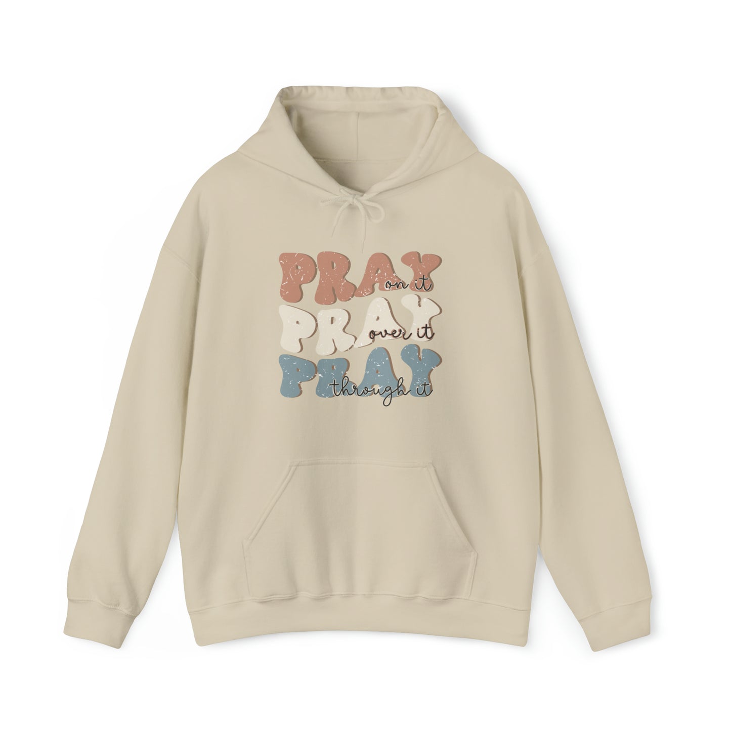 Pray Christian Hoodie Sand tosave1life.com