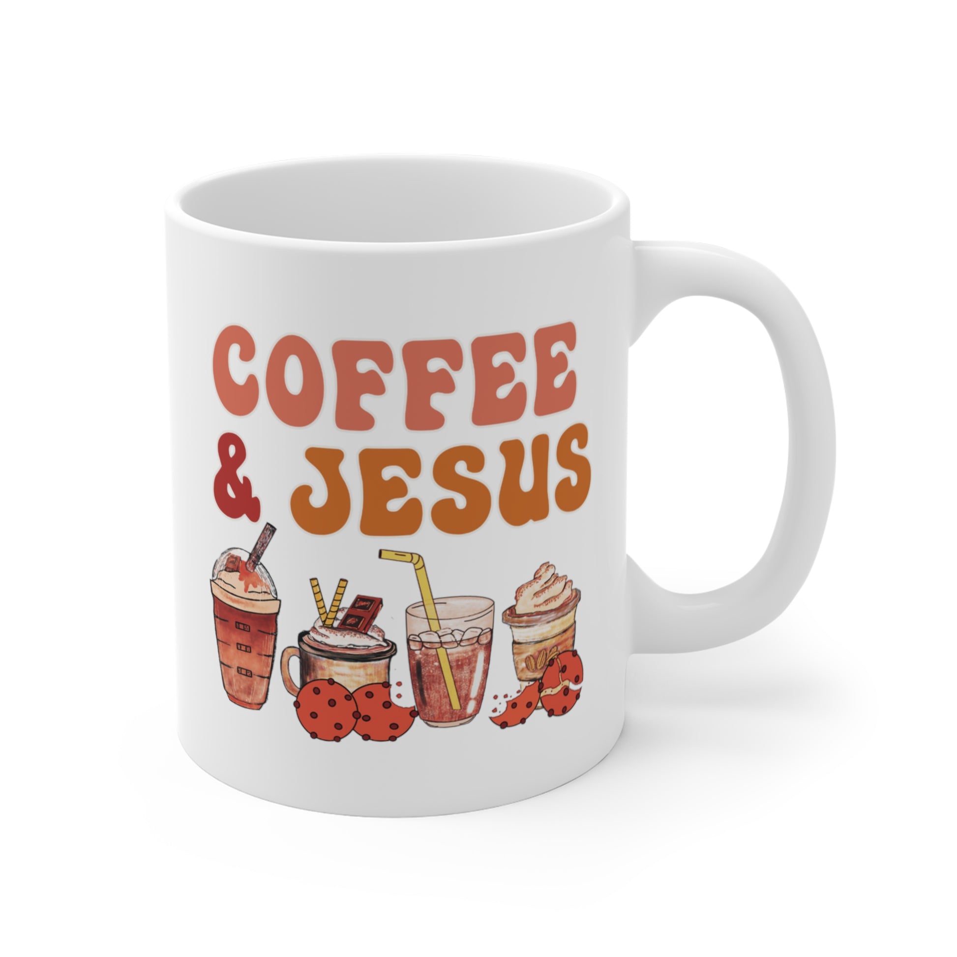 Coffee & Jesus Christian Mug tosave1life.com