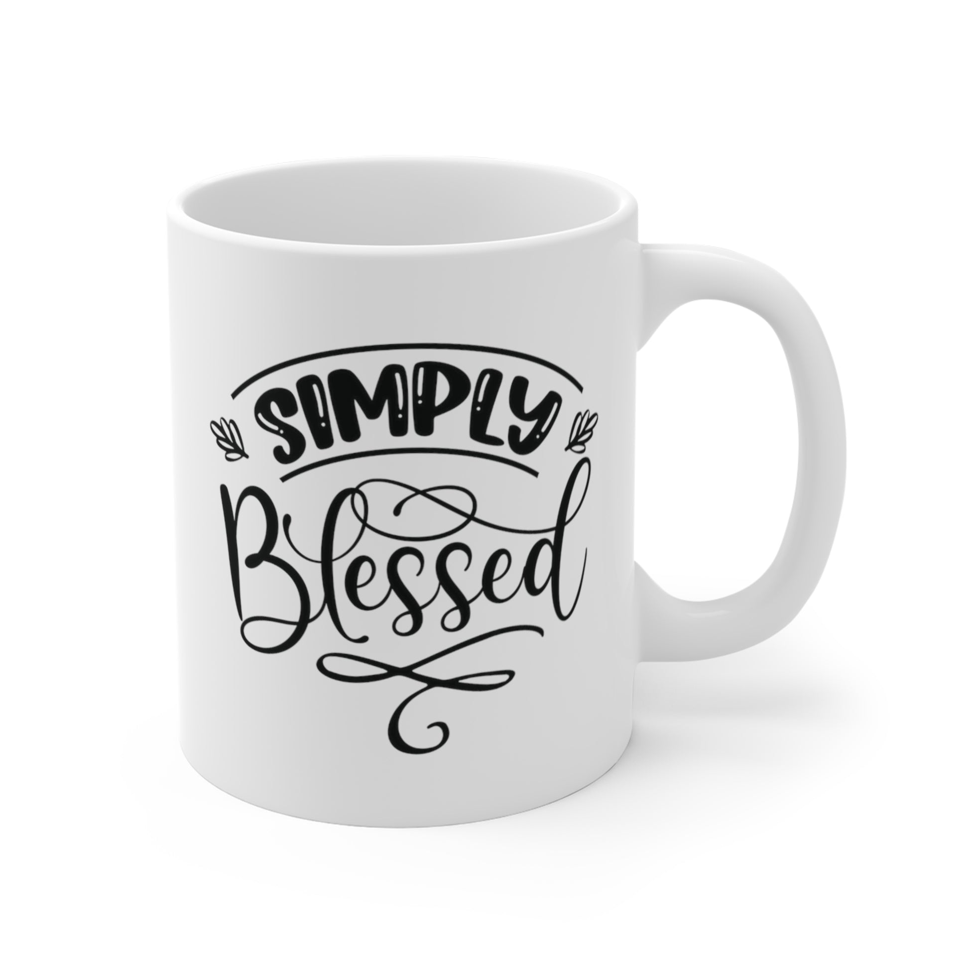 Simply Blessed Christian Mug tosave1life.com