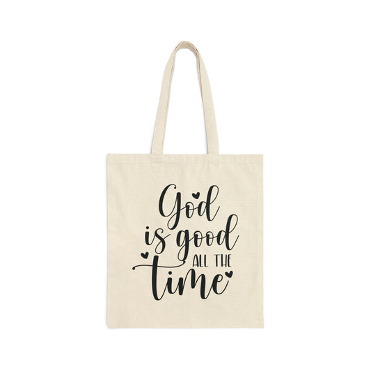 God is Good Christian Tote Bag tosave1life.com