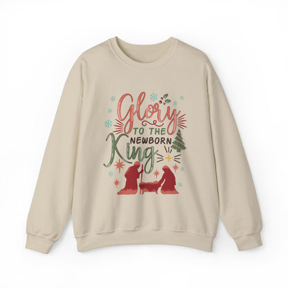 Newborn King Christmas Sweatshirt