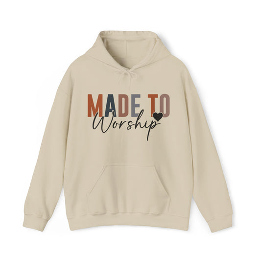 Made to Worship Christian Hoodie