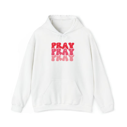 Pray Christian Hoodie White tosave1life.com