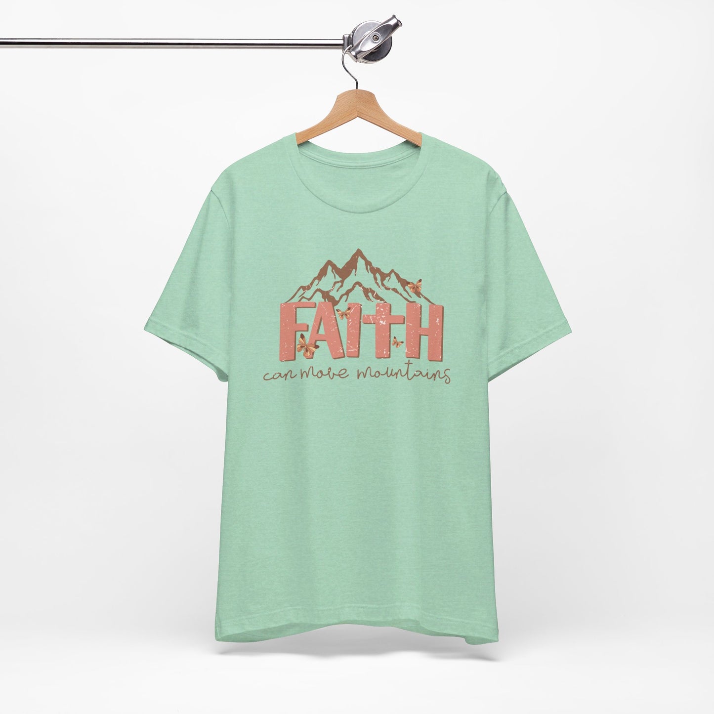 Faith Can Move Mountains Christian Shirt