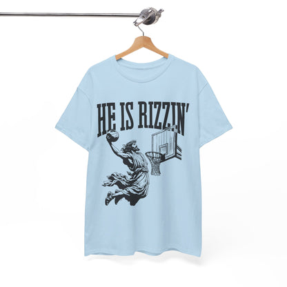 He is Rizzin Heavy Cotton Tee